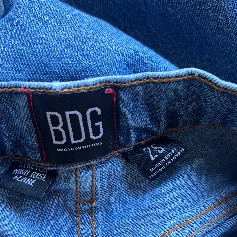 BDG Blue Distressed Jeans - Picture 6 of 6